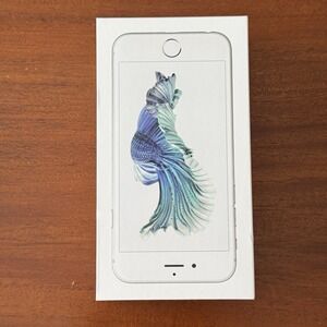 EMPTY BOX ONLY Apple iPhone 6s 32GB Silver Original Genuine‎ Model A1688